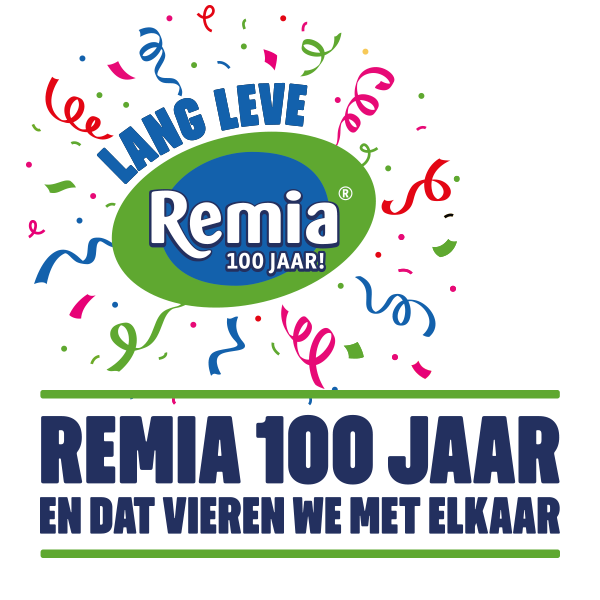 Remia 100 jaar, en dat vieren we met elkaar!